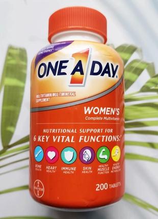 Вітаміни для жінок bayer one a day women's, сша 200 таблеток1 фото