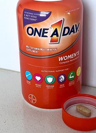 Вітаміни для жінок bayer one a day women's, сша 200 таблеток2 фото