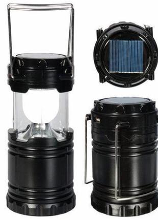 Фонарь кемпинговий ліхтар лампа + power bank + сонячна батарея g85