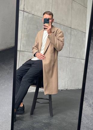 Брендовое мужское пальто / качественное пальто на каждый день4 фото