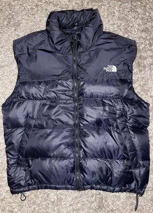 Жилетка пухова the north face 800 fill power, вінтаж оригінал, розмір l