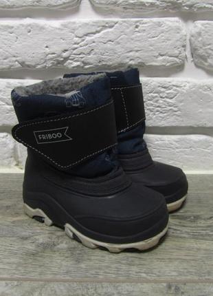 Теплі зимові черевики вологостійкі friboo1 фото