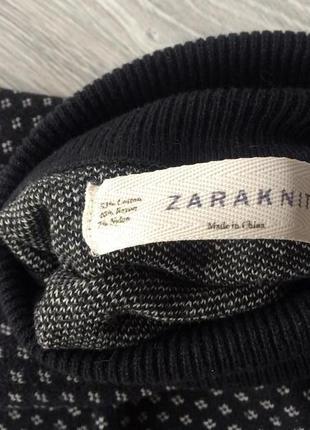 Черный свитер с орнаментом  zarakhit2 фото