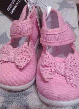 Тапочки, туфлі на дівчинку рожеві lc waikiki