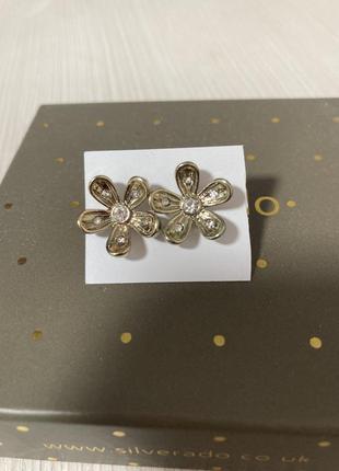 Серьги клипсы пусеты