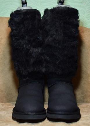 Угги ugg australia tall sheepskin cuff сапоги ботинки зимние овчина ориг 39/25;40/262 фото