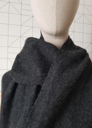 Качественный шерстяной шарф унисекс lacoste оригинал мужской зимний шарф шерсть кашемир5 фото