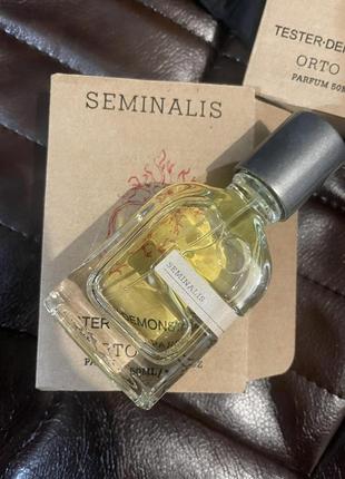 Нишевой аромат тестер orto parisi seminalis