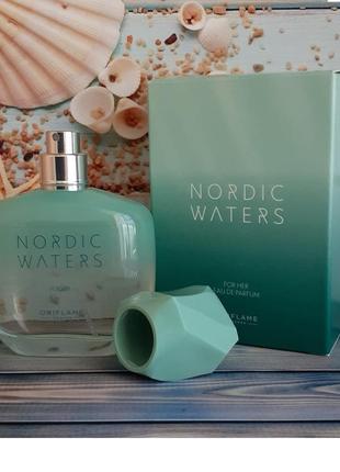 Жіноча парфумерна вода nordic waters нордик качерс орифлейм 50 мл код 43122