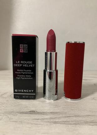 Помада для губ givenchy le rouge deep velvet 26 framboise velours