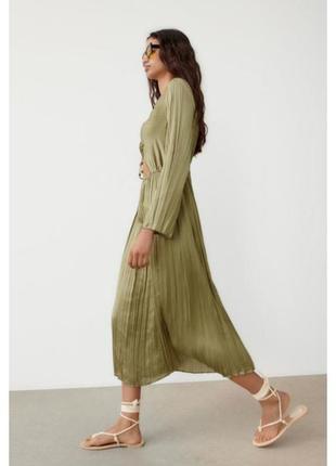 Плісована сукня zara, оригінал