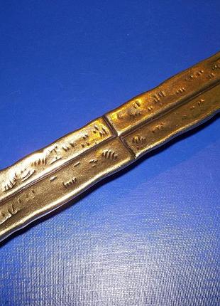 Ручка лита бронза 96мм