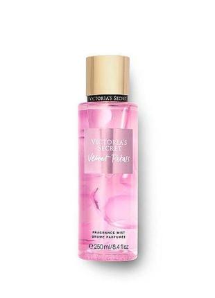 Парфюмированный мист спрей для тела victoria's secret velvet petals