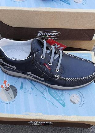 Шкіряні мокасини grisport 42611-o8mp оригінал (40/41/42/43/44/45/46)