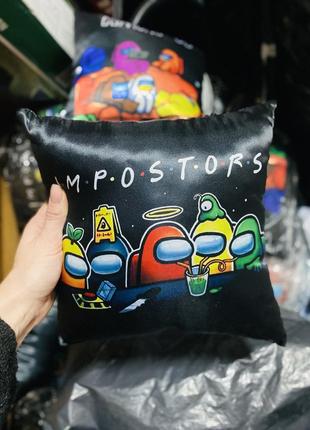 Подушка подарочная амонг ас амонгас