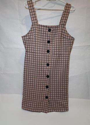 Сарафан в клетку