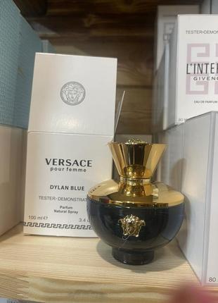 Versace dylan blue  pour femme 100 ml тестер з кришкою1 фото