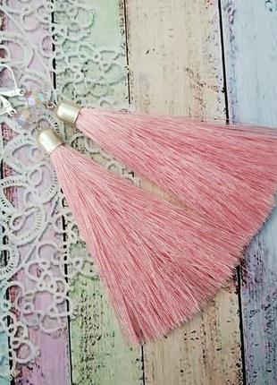 Сережки кисточки