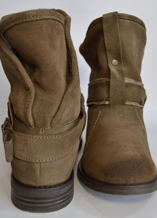 Buffalo германия оригинал натуральная кожа мех! зимние теплые комфортные ботинки сапоги 1000 пар тут4 фото