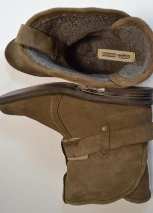 Buffalo германия оригинал натуральная кожа мех! зимние теплые комфортные ботинки сапоги 1000 пар тут5 фото