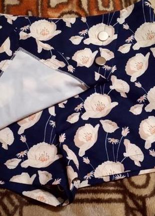 Шорти на запах квіти