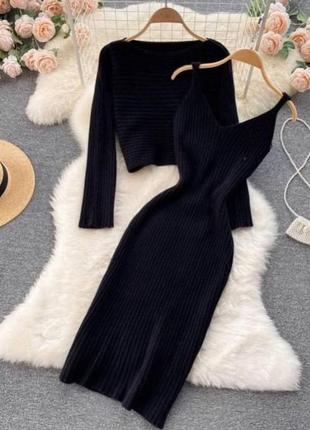 Платье с кофтой/предоплата