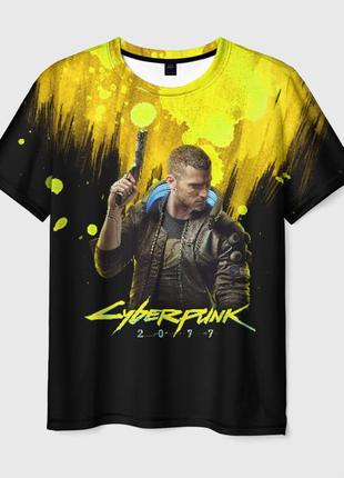 Футболка 3d «cyberpunk 2077 — кіберпанк»