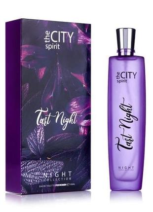 The city spirit night tart night фруктовая фужерная цветочная женская туалетная вода (духи парфюм для женщин)2 фото