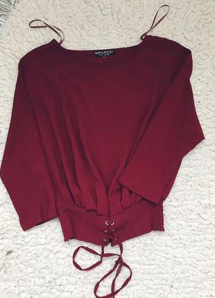 Топ,блузка ,рубашка  на веревочках