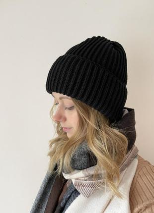 Жіноча зимова шапка женская шапка зимної тепла2 фото