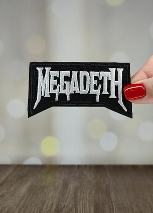 Нашивка, патч "megadeth"  (наш0009)