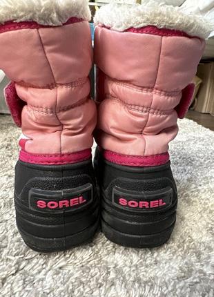 Sorel термочоботи чобітки ботинки дутіки6 фото