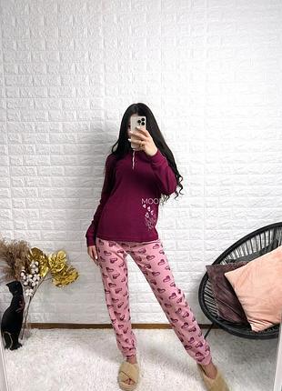 Піжама жіноча трикотаж