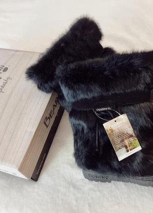 Жіночі чобітки bearpaw чорні жіночі уггі
