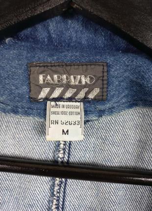 Куртка пальто джинсове fabrizio6 фото