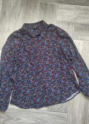 Рубашка вельвет