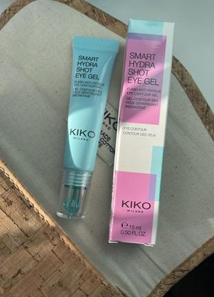 Крем-гель smart hydra shot eye gel kiko milano 15 мл.