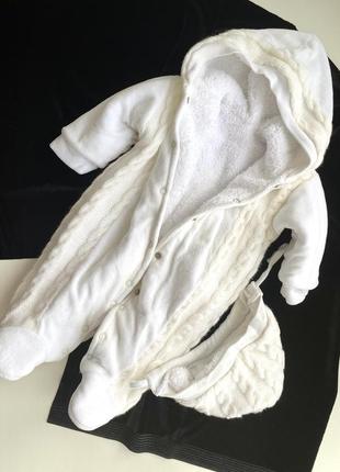 Зимний человечек для самых маленьких