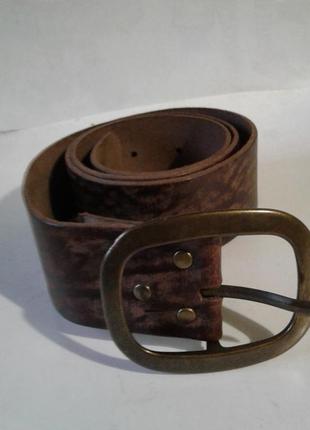 Ремень  натур кожа