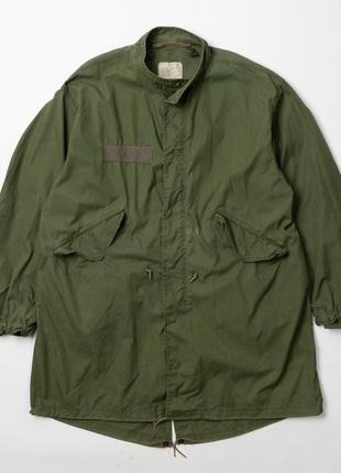 Military parka vintage чоловіча куртка парка плащ