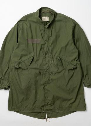 Military parka vintage чоловіча куртка парка плащ