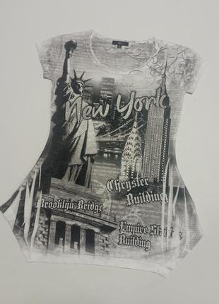 Idea, футболка з принтом нью-йорк.