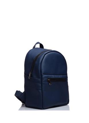 Женский рюкзак темно-синий2 фото