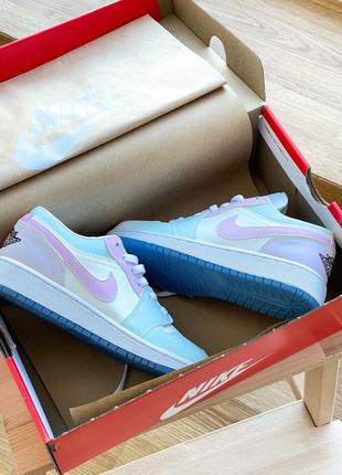 Женские кожаные кроссовки nike air jordan #найк