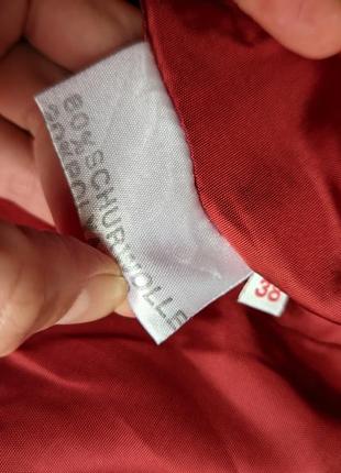 Жакет червоний піджак малиновий вінтажний приталений шерсть стійка старовинний м6 фото