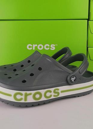 Чоловічі крокси сабо bayaband grey сірі