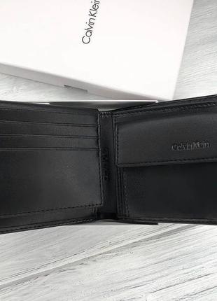 Мужское брендовый кошелек calvin klein lux + брелок ‼️2 фото