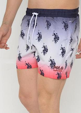 Шорти чоловічі з принтом для плавання.