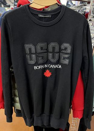 Реглан мужской черный с вышивкой. s