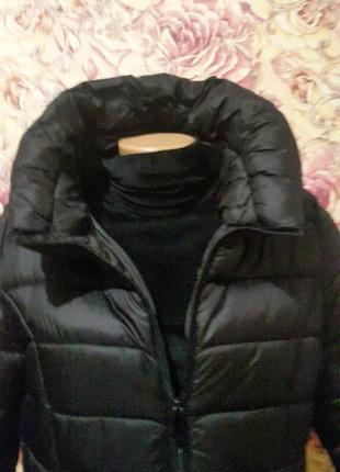 Черная куртка на синтепоне5 фото